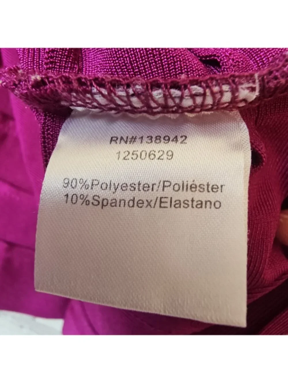 Akira Halter Neck Peplum Mermaid Bandage Cocktail Dress Magenta L